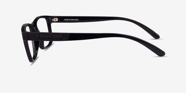ARNETTE Fakie Black PlasticEyeglass Frames from EyeBuyDirect, Side View