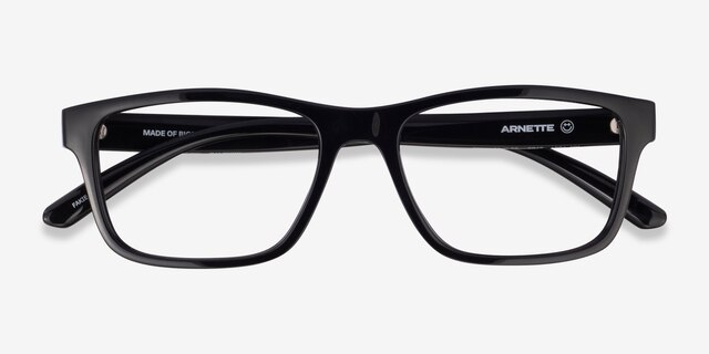 ARNETTE Fakie Black PlasticEyeglass Frames from EyeBuyDirect, Closed View