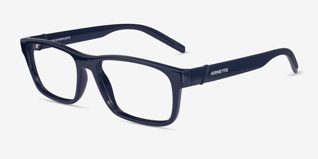 ARNETTE Flamengo Navy PlasticEyeglass Frames from EyeBuyDirect, Angle View