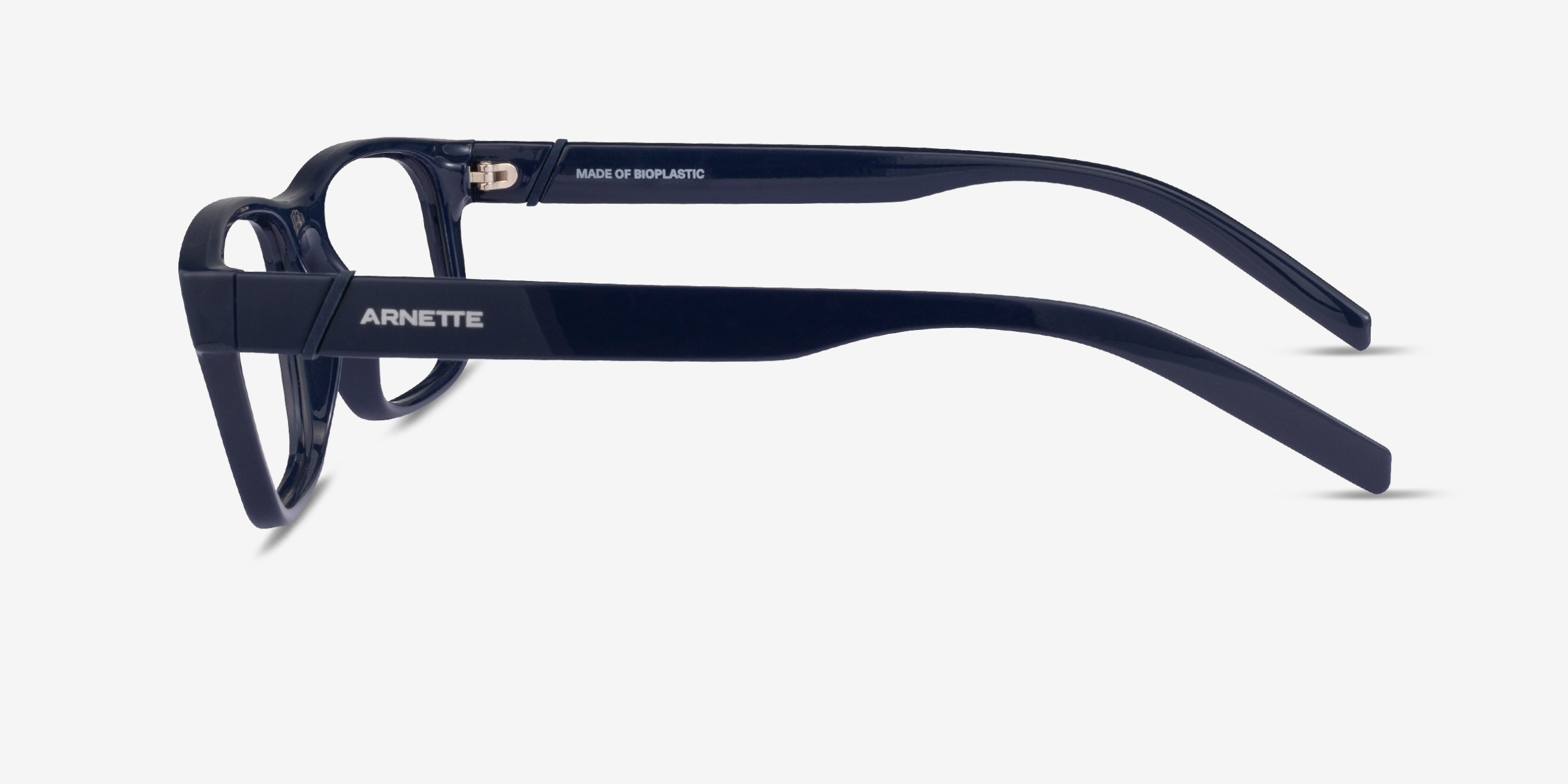 Arnette Flamengo Rectangle Navy Frame Eyeglasses Eyebuydirect