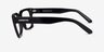 ARNETTE Cold Heart Black AcetateEyeglass Frames from EyeBuyDirect, Side View