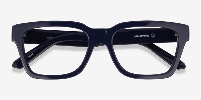 ARNETTE Cold Heart Blue AcetateEyeglass Frames from EyeBuyDirect, Closed View