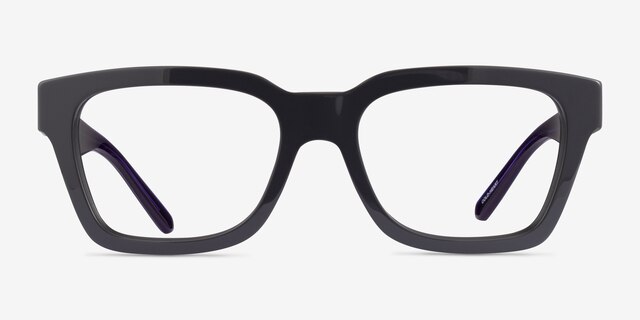 ARNETTE Cold Heart Gray AcetateEyeglass Frames from EyeBuyDirect, Front View
