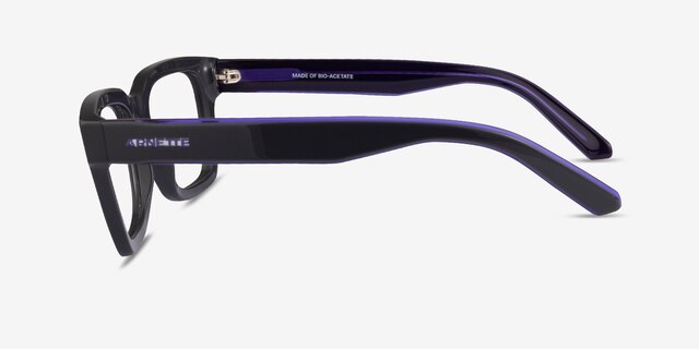 ARNETTE Cold Heart Gray AcetateEyeglass Frames from EyeBuyDirect, Side View