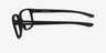 ARNETTE Saisei Matte Black PlasticEyeglass Frames from EyeBuyDirect, Side View