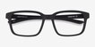 ARNETTE Saisei Matte Black PlasticEyeglass Frames from EyeBuyDirect, Closed View