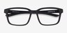 ARNETTE Saisei Matte Black PlasticEyeglass Frames from EyeBuyDirect, Closed View