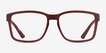 ARNETTE Dirkk Matte Red PlasticEyeglass Frames from EyeBuyDirect, Front View