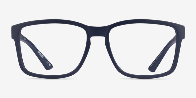 ARNETTE Dirkk Matte Blue PlasticEyeglass Frames from EyeBuyDirect, Front View