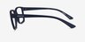ARNETTE Dirkk Matte Blue PlasticEyeglass Frames from EyeBuyDirect, Side View