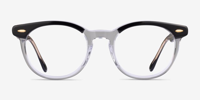 Ray-Ban RB5598 Black AcetateEyeglass Frames from EyeBuyDirect, Front View