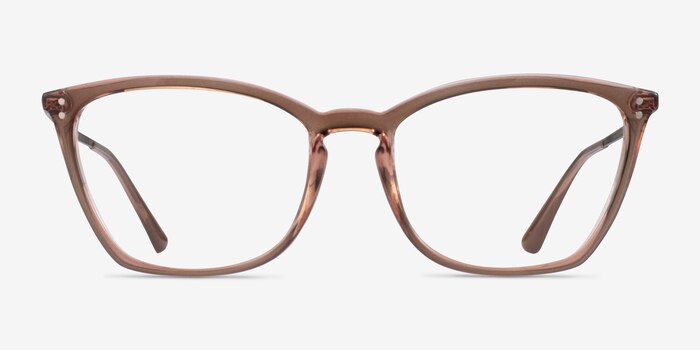 Vogue Eyewear VO5277 Brown Crystal Plastic Eyeglass Frames from EyeBuyDirect