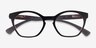Oakley Tone Down Polished Dusty Rose PlasticEyeglass Frames from EyeBuyDirect, Closed View