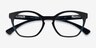 Oakley Tone Down Polished Aurura PlasticEyeglass Frames from EyeBuyDirect, Closed View