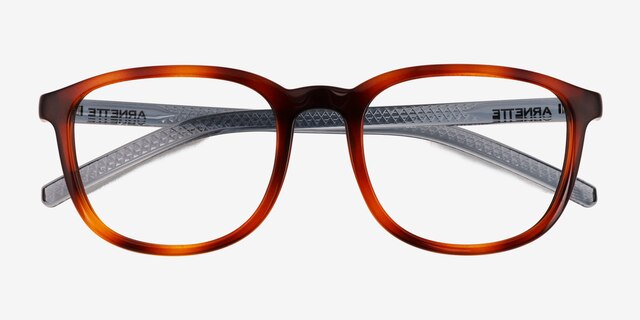 ARNETTE Karibou Tortoise PlasticEyeglass Frames from EyeBuyDirect, Closed View