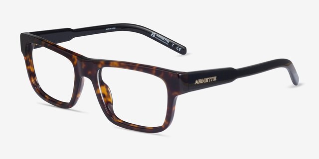 ARNETTE Kokoro Shiny Tortoise AcetateEyeglass Frames from EyeBuyDirect, Angle View