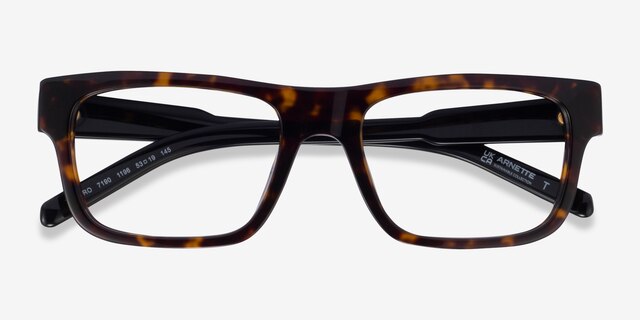 ARNETTE Kokoro Shiny Tortoise AcetateEyeglass Frames from EyeBuyDirect, Closed View