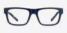 ARNETTE Kokoro Shiny Blue AcetateEyeglass Frames from EyeBuyDirect, Front View