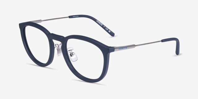 ARNETTE Tiki Matte Blue PlasticEyeglass Frames from EyeBuyDirect, Angle View