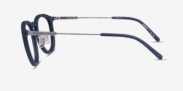 ARNETTE Tiki Matte Blue PlasticEyeglass Frames from EyeBuyDirect, Side View