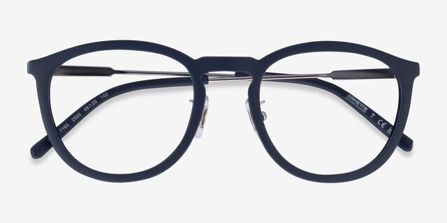 ARNETTE Tiki Matte Blue PlasticEyeglass Frames from EyeBuyDirect, Closed View