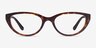 Vogue Eyewear VO5290 Dark Tortoise Light Brown PlasticEyeglass Frames from EyeBuyDirect, Front View