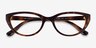 Vogue Eyewear VO5290 Dark Tortoise Light Brown PlasticEyeglass Frames from EyeBuyDirect, Closed View