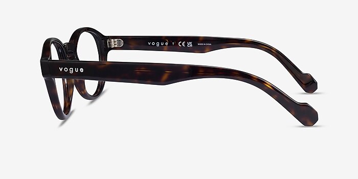 Vogue Eyewear VO5332 Dark Tortoise Acetate Eyeglass Frames from EyeBuyDirect