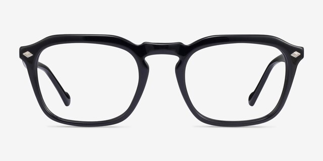 Vogue Eyewear VO5348 Shiny Black AcetateEyeglass Frames from EyeBuyDirect, Front View