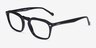 Vogue Eyewear VO5348 Shiny Black AcetateEyeglass Frames from EyeBuyDirect, Angle View