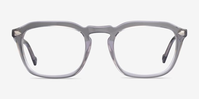 Vogue Eyewear VO5348 Transparent Gray AcetateEyeglass Frames from EyeBuyDirect, Front View