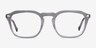 Vogue Eyewear VO5348 Transparent Gray AcetateEyeglass Frames from EyeBuyDirect, Front View