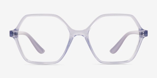Vogue Eyewear VO5363 Transparent Blue PlasticEyeglass Frames from EyeBuyDirect, Front View