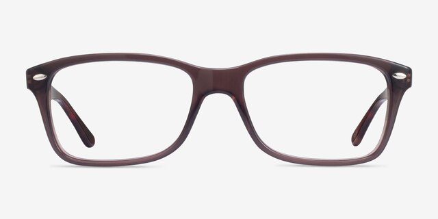 Ray-Ban RB5228 Opal Brown AcetateEyeglass Frames from EyeBuyDirect, Front View