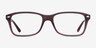 Ray-Ban RB5228 Opal Brown AcetateEyeglass Frames from EyeBuyDirect, Front View