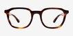 Ray-Ban RB5390 Striped Tortoise AcetateEyeglass Frames from EyeBuyDirect, Front View