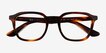 Ray-Ban RB5390 Striped Tortoise AcetateEyeglass Frames from EyeBuyDirect, Closed View