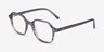 Ray-Ban RB5394 John Striped Gray AcetateEyeglass Frames from EyeBuyDirect, Angle View
