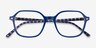 Ray-Ban RB5394 John Vichy Blue White AcetateEyeglass Frames from EyeBuyDirect, Closed View