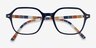 Ray-Ban RB5394 John Blue On Stripes Orange AcetateEyeglass Frames from EyeBuyDirect, Closed View