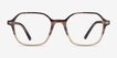 Ray-Ban RB5394 John Gradient Brown Tortoise AcetateEyeglass Frames from EyeBuyDirect, Front View