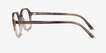 Ray-Ban RB5394 John Gradient Brown Tortoise AcetateEyeglass Frames from EyeBuyDirect, Side View