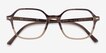 Ray-Ban RB5394 John Gradient Brown Tortoise AcetateEyeglass Frames from EyeBuyDirect, Closed View