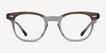 Ray-Ban RB5398 Hawkeye Brown On Trasparent Gray AcetateEyeglass Frames from EyeBuyDirect, Front View