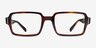 Ray-Ban RB5473 Benji Striped Tortoise AcetateEyeglass Frames from EyeBuyDirect, Front View