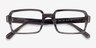 Ray-Ban RB5473 Benji Striped Gray AcetateEyeglass Frames from EyeBuyDirect, Closed View