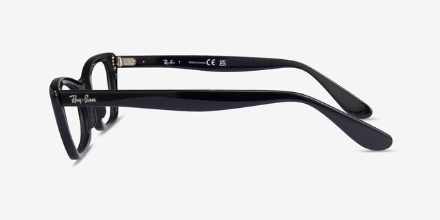 Ray-Ban RB5499 Lady Burbank Black AcetateEyeglass Frames from EyeBuyDirect, Side View