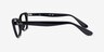 Ray-Ban RB5499 Lady Burbank Black AcetateEyeglass Frames from EyeBuyDirect, Side View