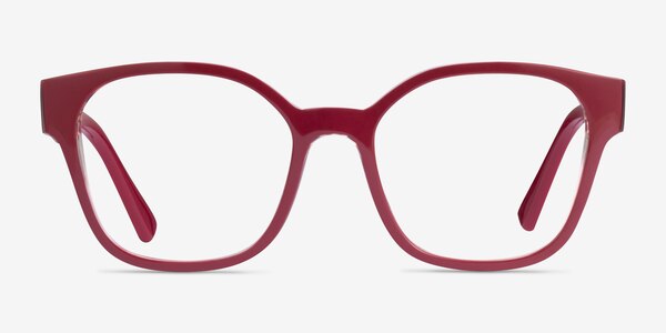 Vogue Eyewear VO5407 Bordeaux Flowers Red Plastic Eyeglass Frames