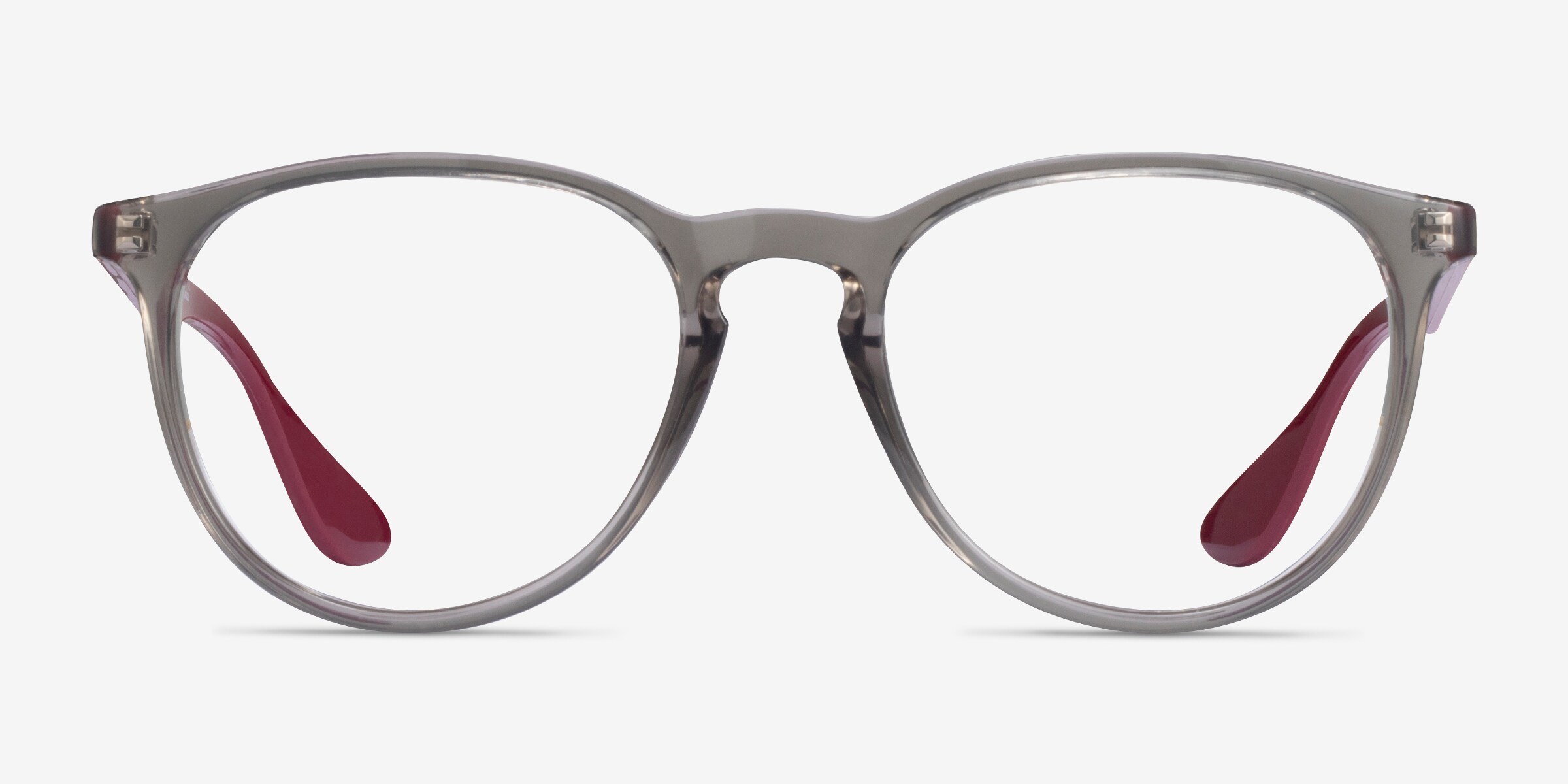Ray-Ban RB7046 5953 Clear Round Pink Eyeglasses 51-18-140 FRAMES ONLY NEW RAY BAN RB 7046 5953 CLEAR PINK AUTHENTIC DESIGNER  main image 3